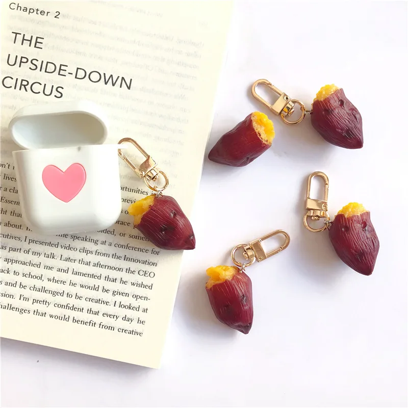 Ins Милые 3d картонные жареные сладкие Броши ривердейл для брелок на рюкзак airpods