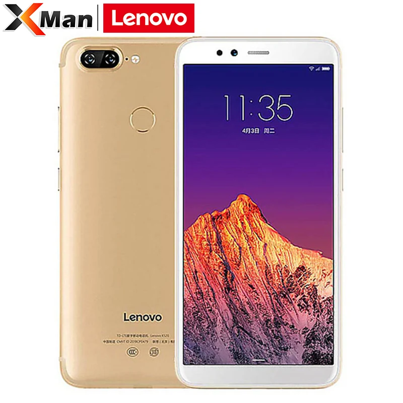 Lenovo S5 K520 4 ГБ 64 Восьмиядерный процессор Snapdragon 625 2160x1080 P 5 7 дюймов 18:9 двойная задняя