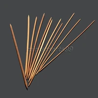 44pcs 11sizes double pointed carbonized bamboo crochet knitting needles knitting knit kit domestic costura sewing accessories