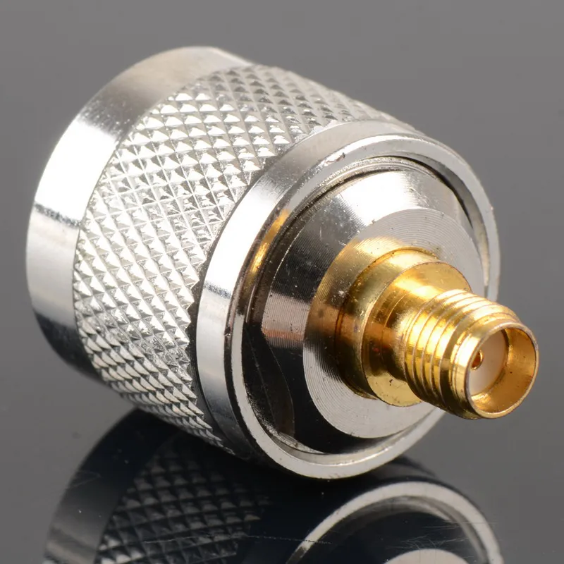 Adapter N Plug Male Nickel Plating To SMA Female Gold Jack RF Connector Straight | Компьютеры и офис