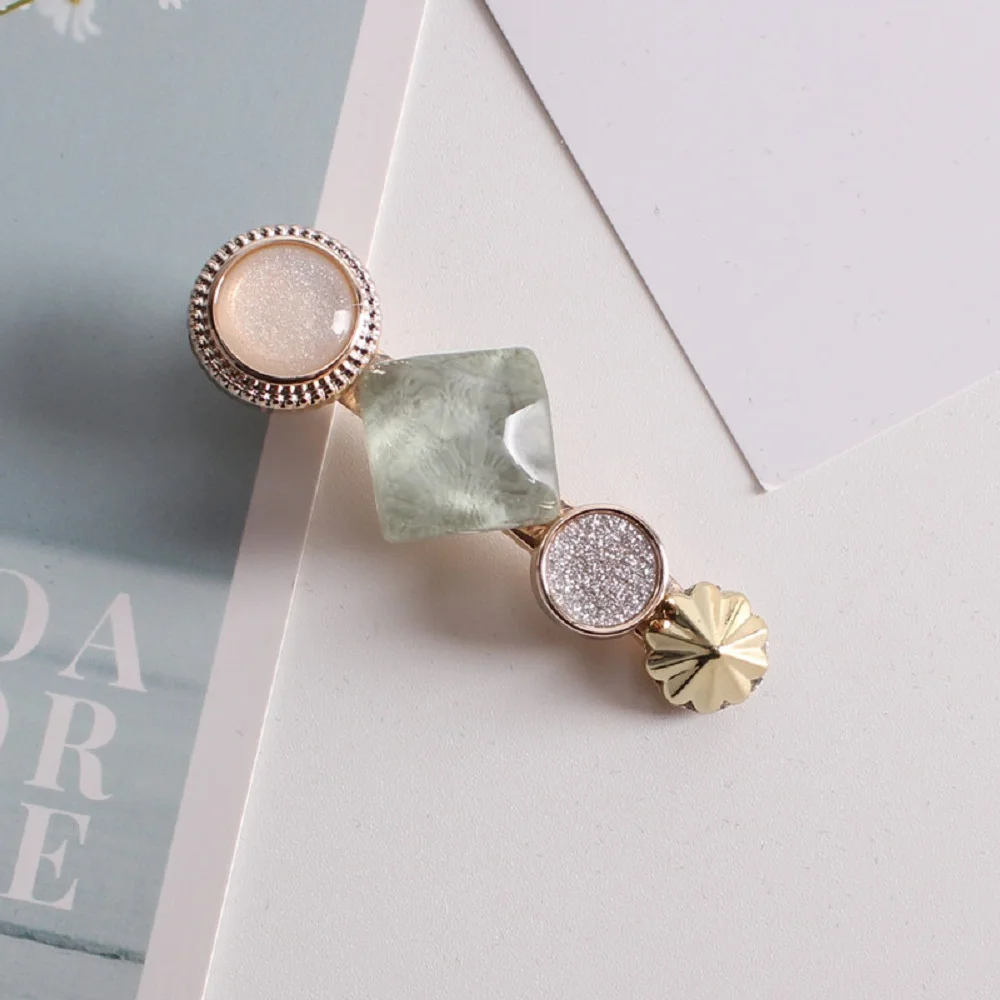 2019 1 шт. Женская Модная красочная заколка для волос с уксусной кислотой длинная