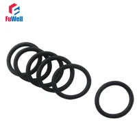 50pcs black nitrile rubber nbr o rings washers grommets 4mm thickness 37383940414243444546mm outside dia o rings seals