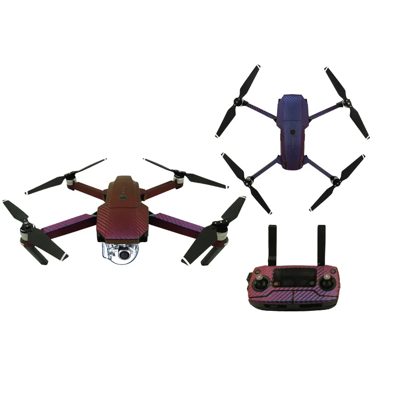 Mavic pro стикер для дрона комплект дистанционного управления/корпус оболочки/батарея углеродная кожа наклейки для DJI mavic pro Drone аксессуары