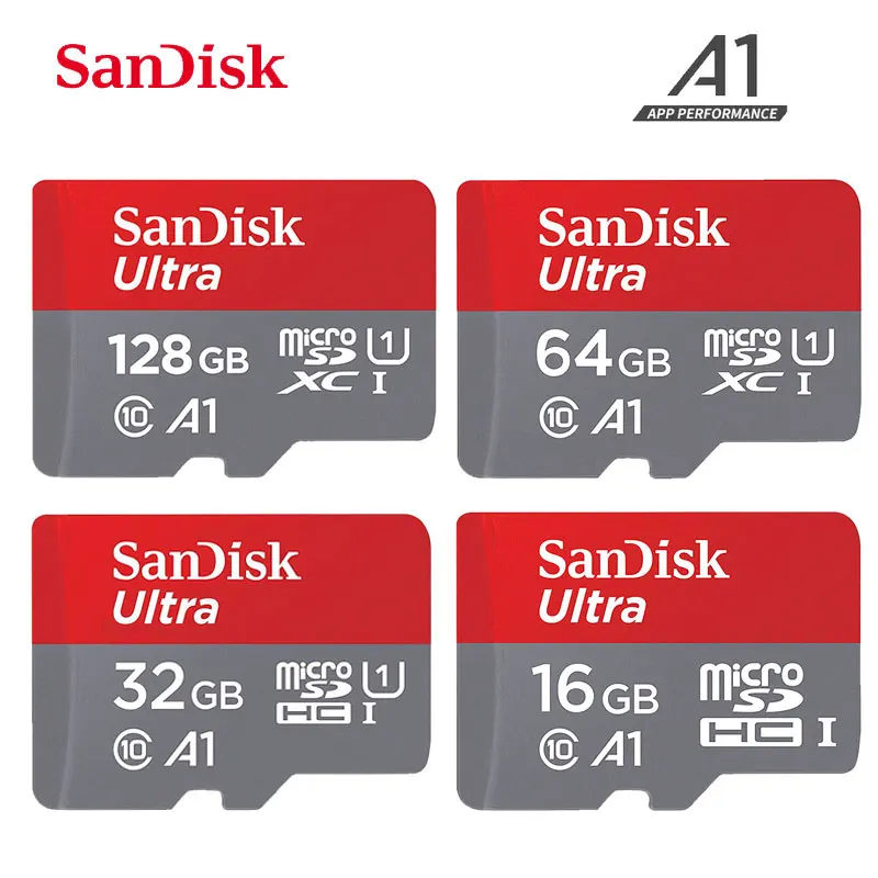 Карта памяти MicroSD SanDisk 16/32/64/128/256 ГБ MicroSDXC EXTREME PRO V30/U3/4K | Компьютеры и офис
