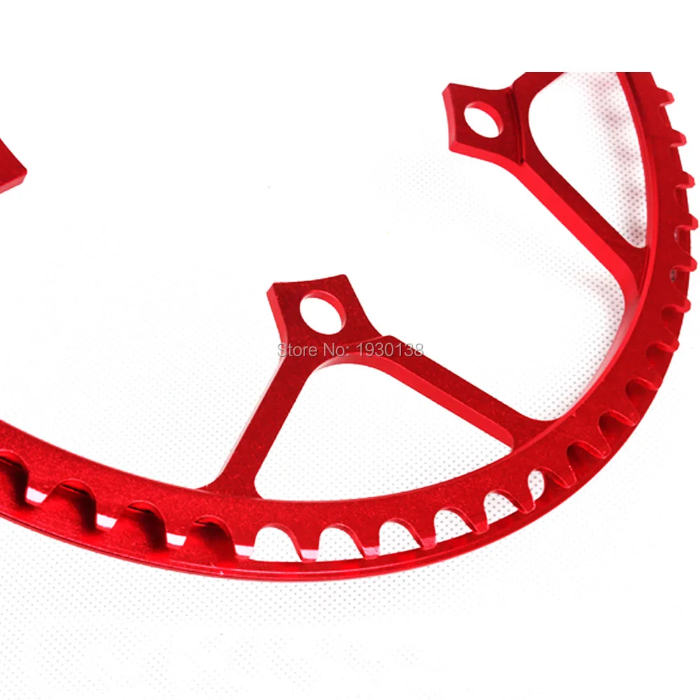 Litepro 41T/45T/47T/53T/56T/58T односкоростной 130BCD складной велосипедный шатун BMX Chainwheel сплав