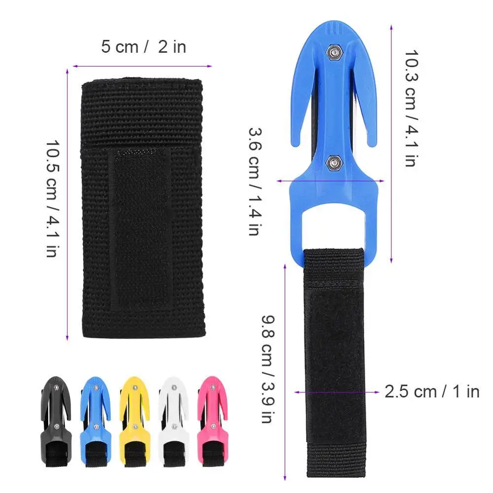 ABS Diving Cutting Knife Portable Secant Remove Underwater Windings Algae Rope Outdoor Snorkeling Equipment | Спорт и развлечения