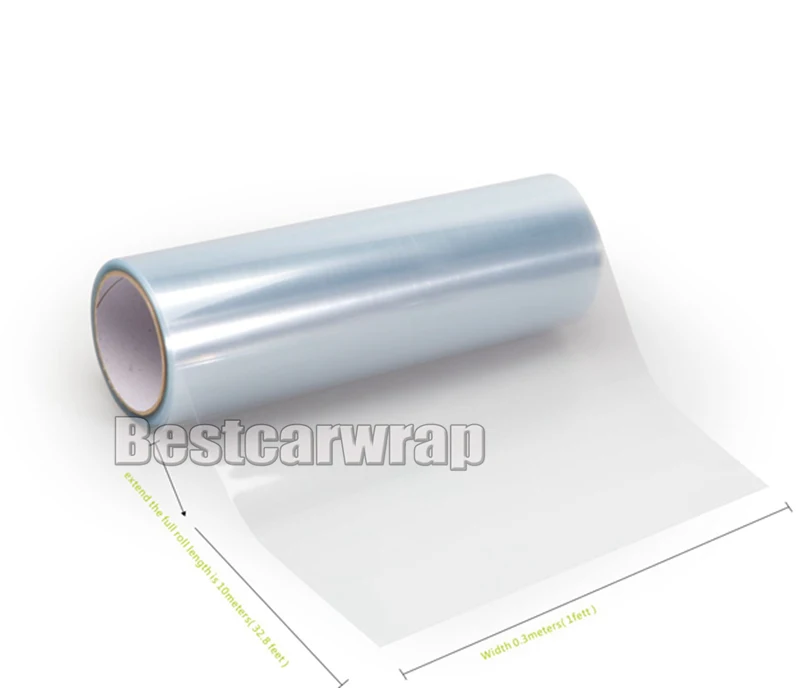 1 рулон/партия прозрачная Тонировочная пленка для передних фар/мотоциклетная