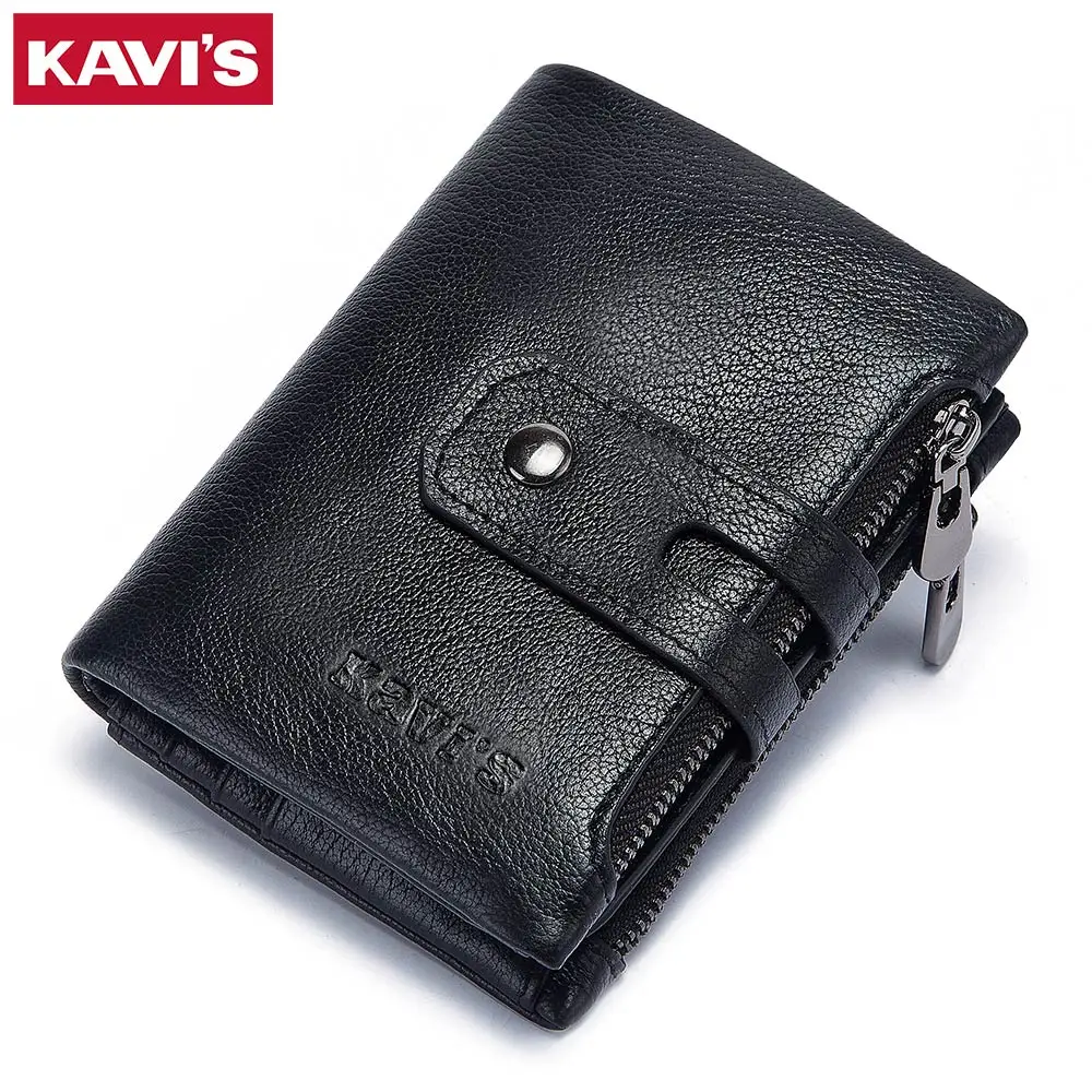 KAVIS мужской кошелек из натуральной коровьей кожи, мужской портфель Cudan Portomonee Perse, кошелек для монет, карман, сумка для денег, подарок, гравировка