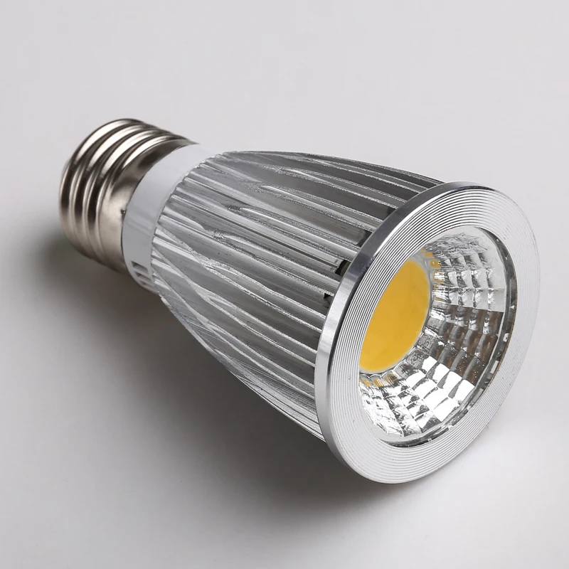 E27 токарный станок алюминиевая лампа Чашка led светодиодные лампы высокой