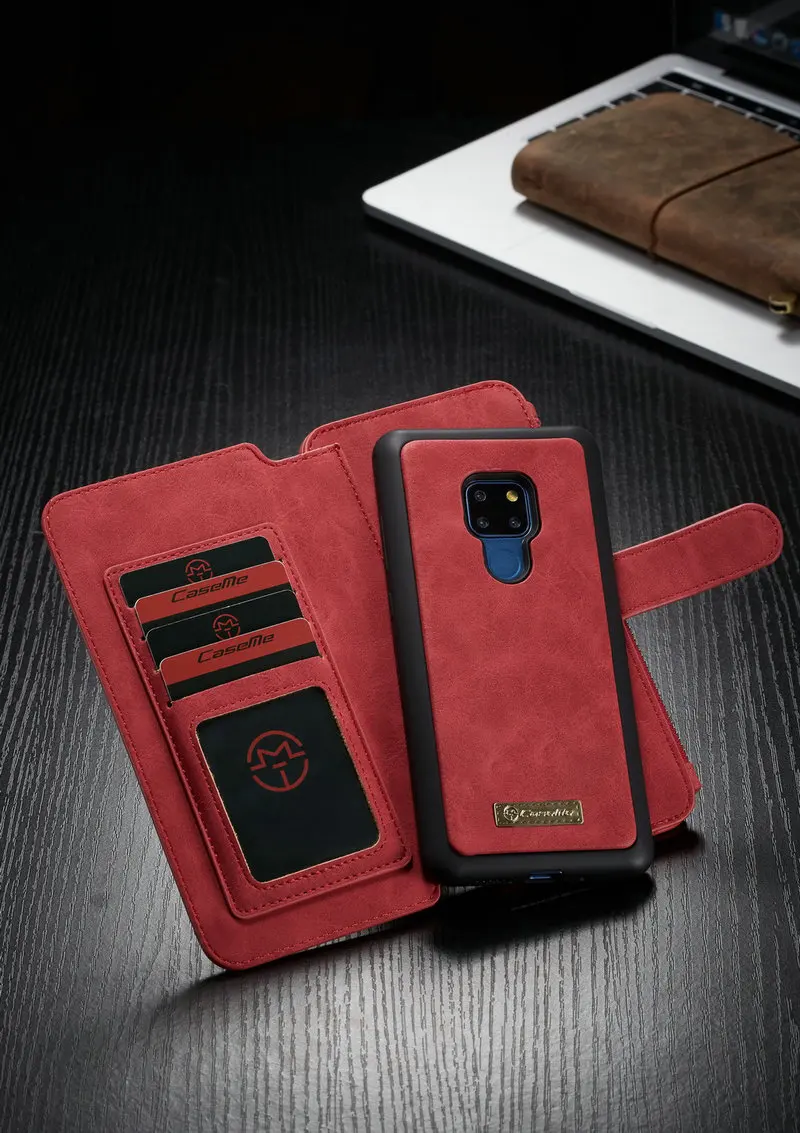 Чехол-Кошелек Me All-In-One ручной работы для huawei mate 20 Pro Ulti mate функциональный съемный флип-чехол для huawei mate 20 чехол s