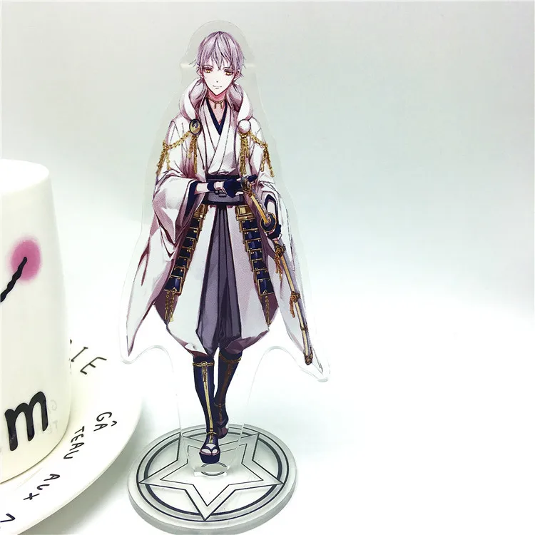 Touken Ranbu Online Kashuu Kiyomitsu Mikazuki Munechika фигурка на акриловой подставке настольное