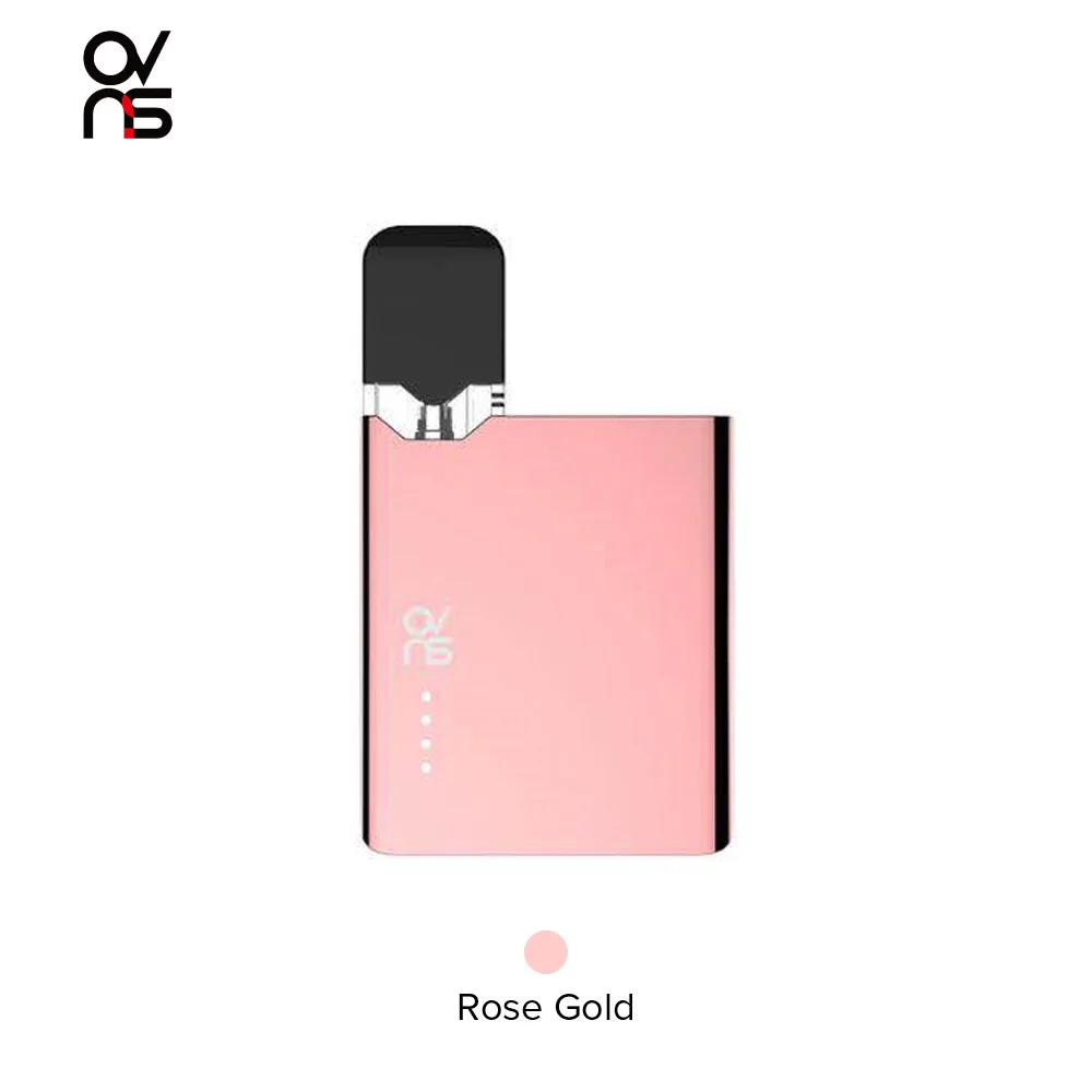 Rose Gold OVNS JC01 Pod Vape комплект 400mAh электронная сигарета 0,7 мл картридж Pod Tank 400mAh 3LED светильник испаритель VS calibren комплект - Цвет: Rose Gold