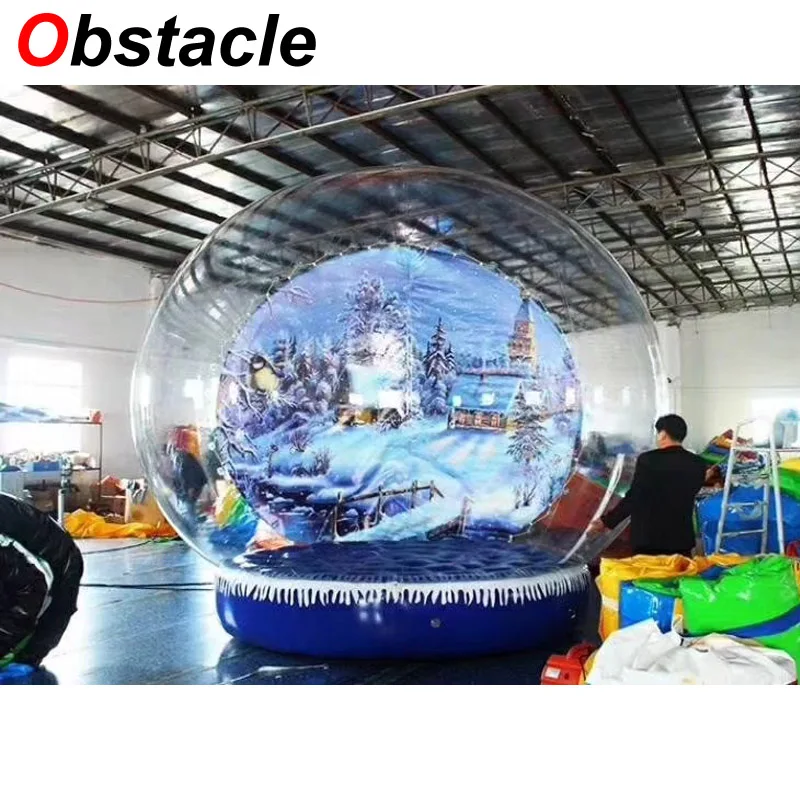 Прозрачный Снежный шар со съемной внутренней тематикой 4 м|Надувные игрушки| |