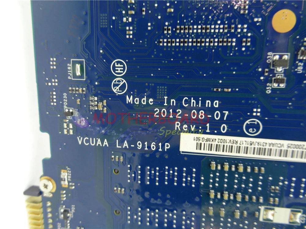 Vieruodis для Toshiba Satellite U940 U945 Материнская плата ноутбука с i3-3227U cpu K000141020 VCUAA LA-9161P