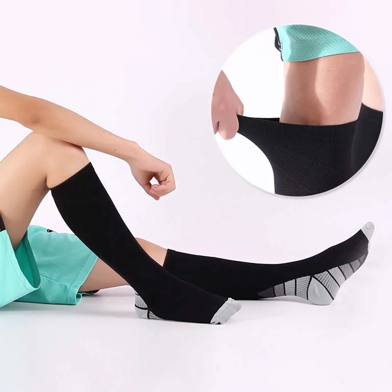 Профессиональный Компрессионные носки Для Женщин Йога дышащие кроссовки