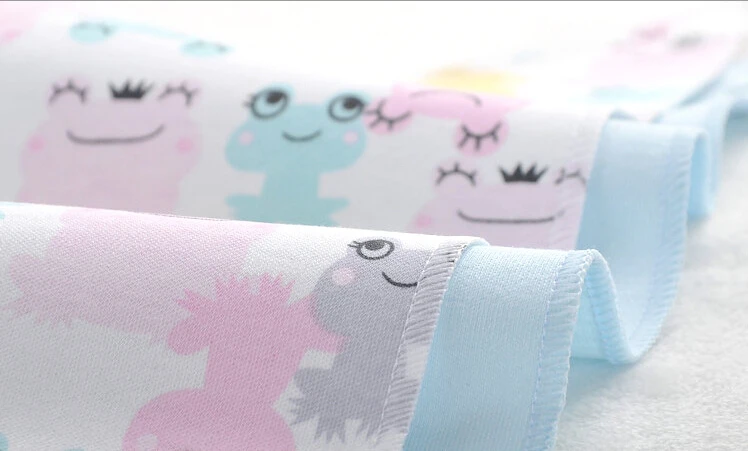 1 set baby bibs cotton girls boys bandana saliva towel burp bebes cloth Accessories Infant Animal Bavoir Newborn | Детская одежда и