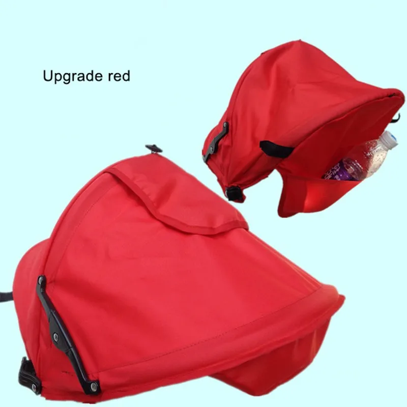 Red A Аксессуары для детских колясок, автомобильное кресло, коляска, кепка, Солнцезащитный капюшон, детская коляска, солнцезащитный козырек, коляска, солнцезащитный козырек, навес, чехол для детских колясок - Цвет: Red A