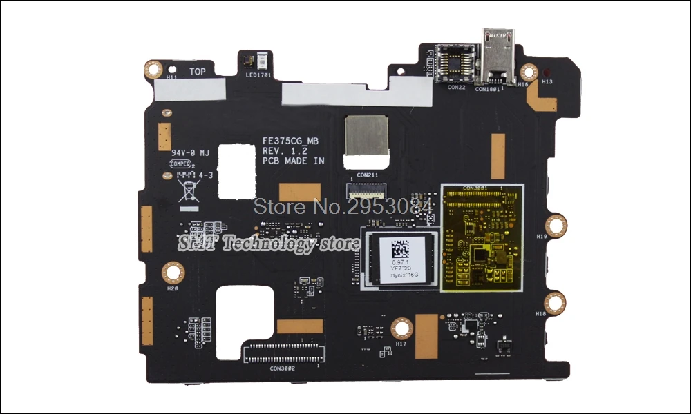 FE375CG материнская плата для планшета Asus FE375CG REV1.2 материнская плата с 16G памятью 90NK0190-R00030 тест