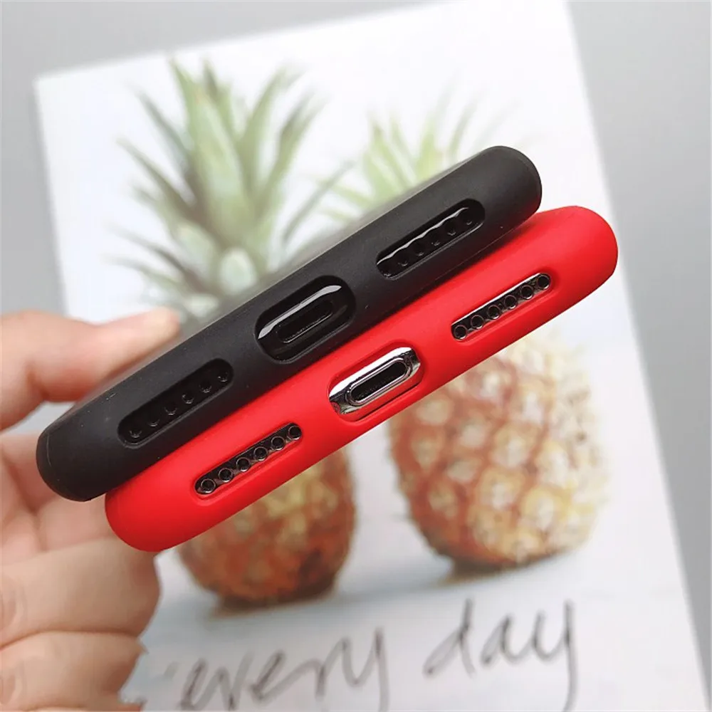 Suitable for iPhone 5 5s 6 6s 7 7s 8 8s SE Plus X XS MAX Simple quality Durable transparent silicone soft TPU case |