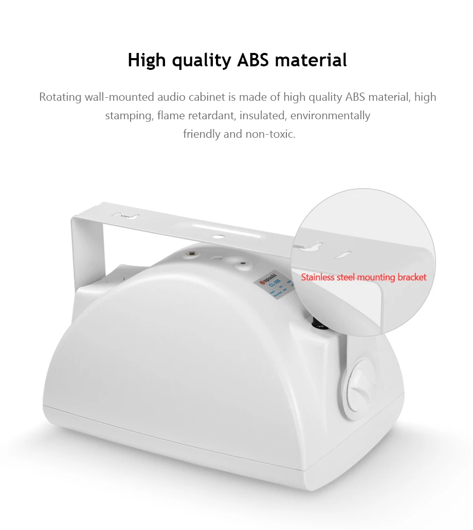 OUPUSHI CL306 40W интернет-магазины активная домашняя кинотеатральная акустическая система настенный динамик