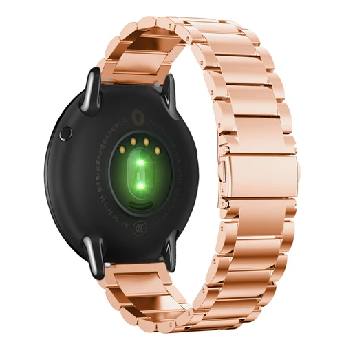 22 мм металлический ремешок для Xiaomi Huami Amazfit Pace браслет Миланская петля магнитный