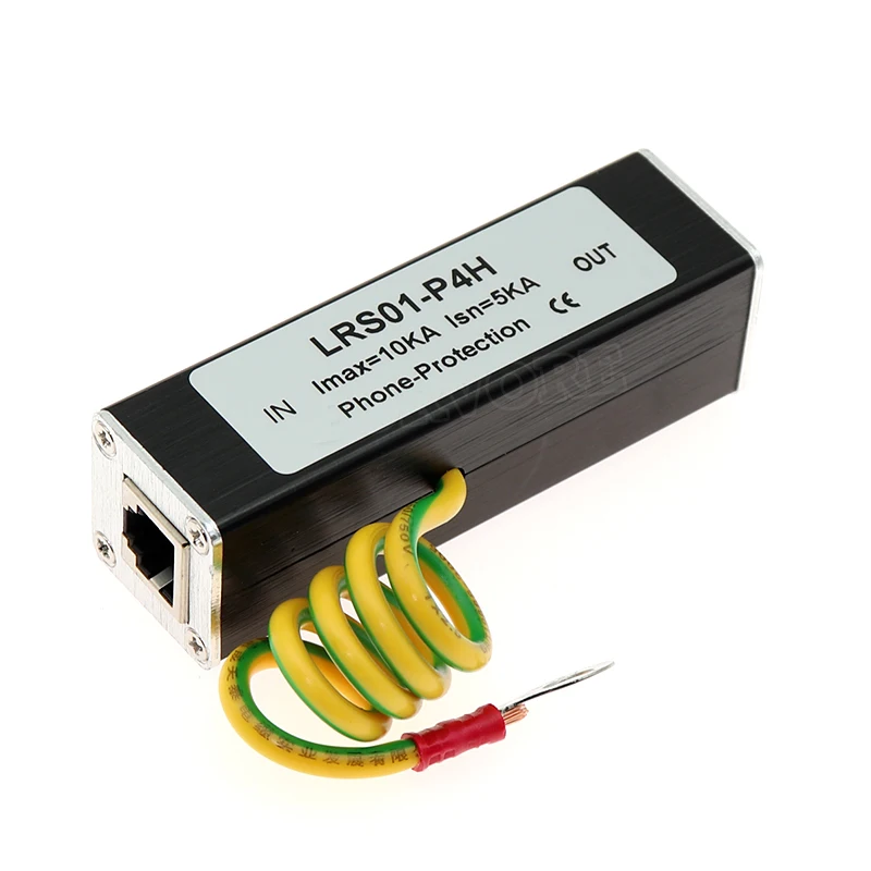 Телефонная Молниезащита телефонная линия arrester RJ11thunder протектор для модема (ISDN ADSL)
