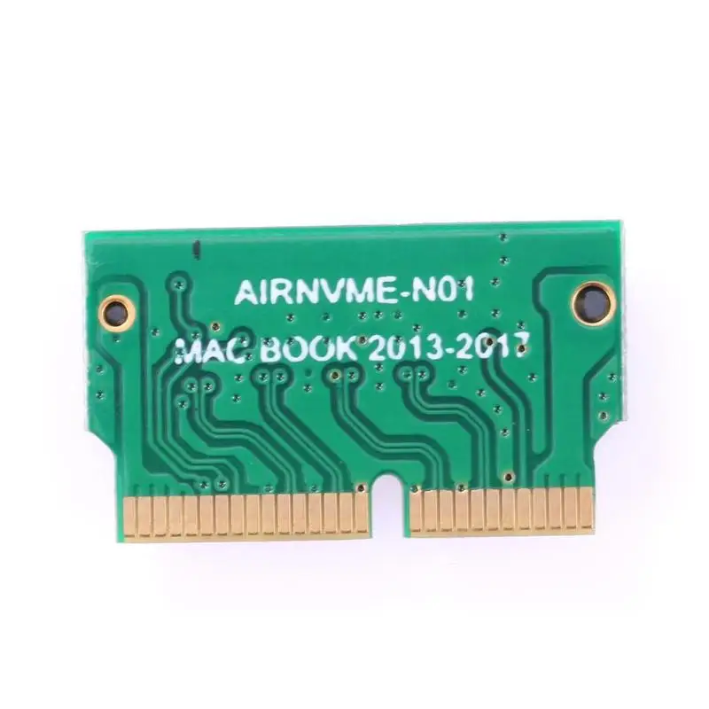 Высокая термостойкость защита питания NVMe PCIe M.2 M ключ SSD адаптер карта расширения для Macbook Air 2013