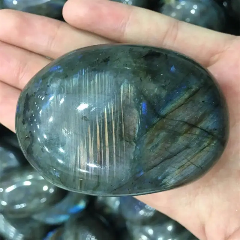 Прямая поставка натуральный кристалл Лабрадорита драгоценный камень игра