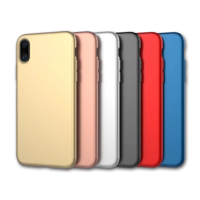 Для iPhone XS MAX XR 8 7 6 Plus ударопрочный полный корпус Гибридный 360 Жесткий Чехол