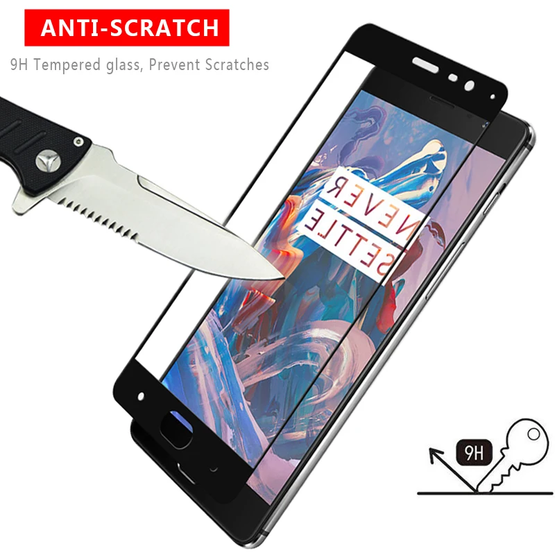 Для oneplus 3 3T закаленное стекло для One Plus 3t 3 Three 1+ 3 Защита экрана телефона для oneplus 3 3T A3003 A3010 9H полный Чехол