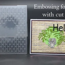 3D Папка для тиснения с вырезанными штампами сделай сам