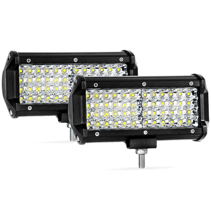 6 5 дюйма 144 Вт LED 14400lm четырехрядный 48 светодиодных оссветильник ительных приборов