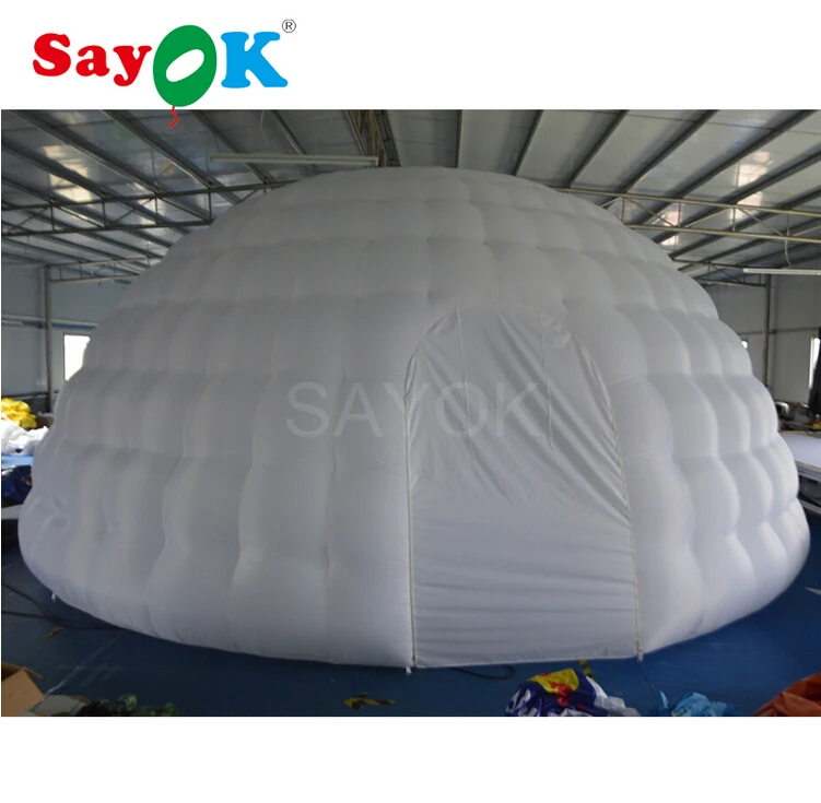 8 м большой надувной купол палатки Надувные Igloo палатки надувные вечерние палатки надувные события Свадебные Палатки