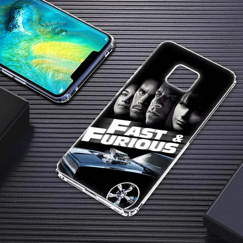 Мягкий силиконовый чехол для телефона Paul Walker Fast & Furious Huawei Mate 10 20 Lite Pro Enjoy 9S Y9 Y7 Y6 Y5