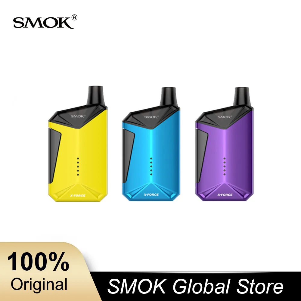 Оригинальный стартовый набор Smok X-Force AIO 2000 мАч встроенный аккумулятор X-force Mod 7 мл
