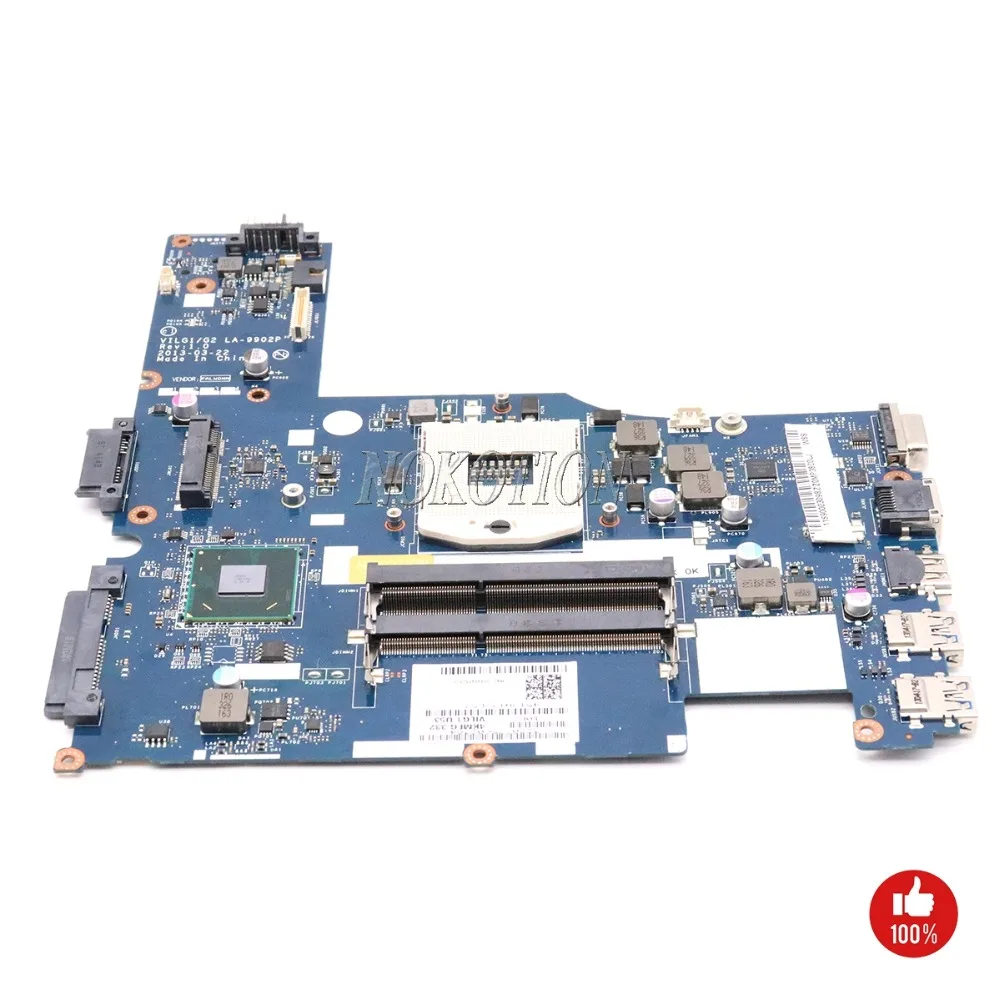 NOKOTION VILG1/G2 LA-9902P для Lenovo G400S материнская плата ноутбука 14 inch90003099 SLJ8E HM76 DDR3