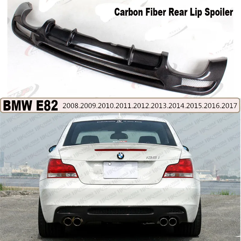 Задний спойлер из углеродного волокна для BMW 1 серии E82 120i 130i 135i 2007 2018 диффузор