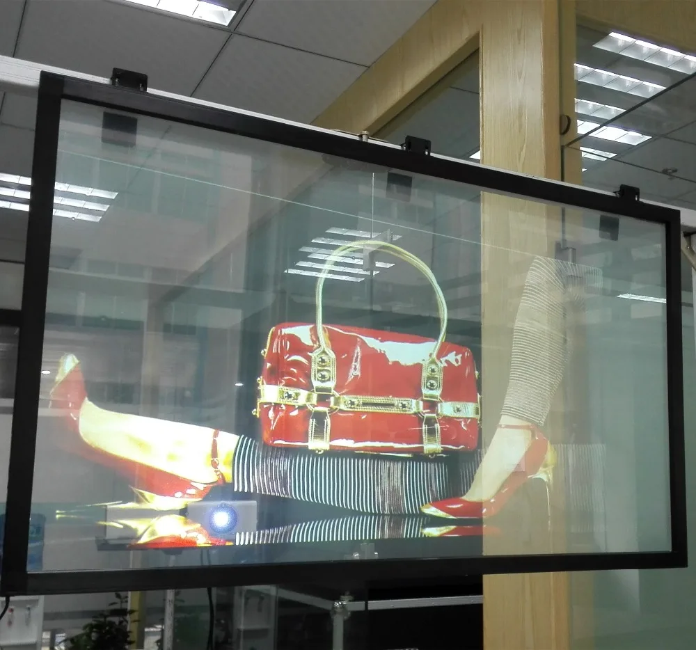 

1.52x1 Meter Clear Rear Projection Film/Holographic Rear Projection Film for window advertising