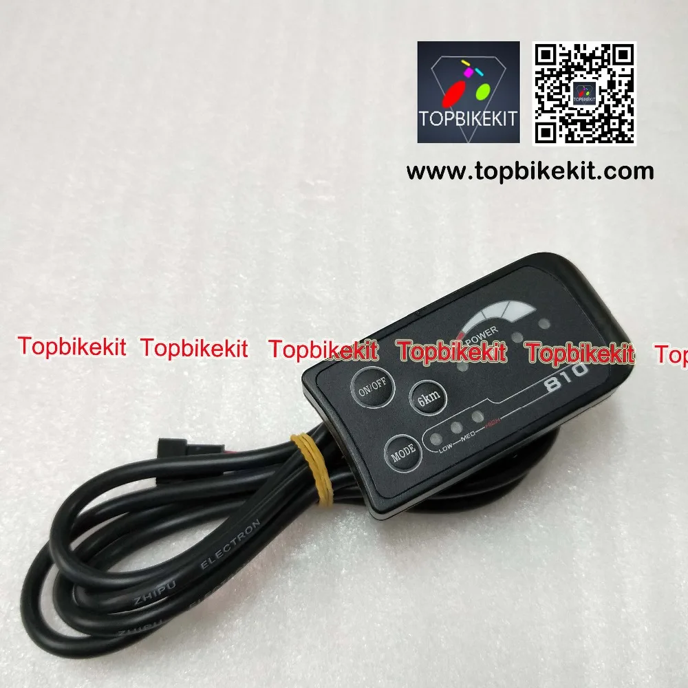 Дисплей для электровелосипеда 24 В/36 В/48 В дисплей LED810 панель Измерителя Уровня 4
