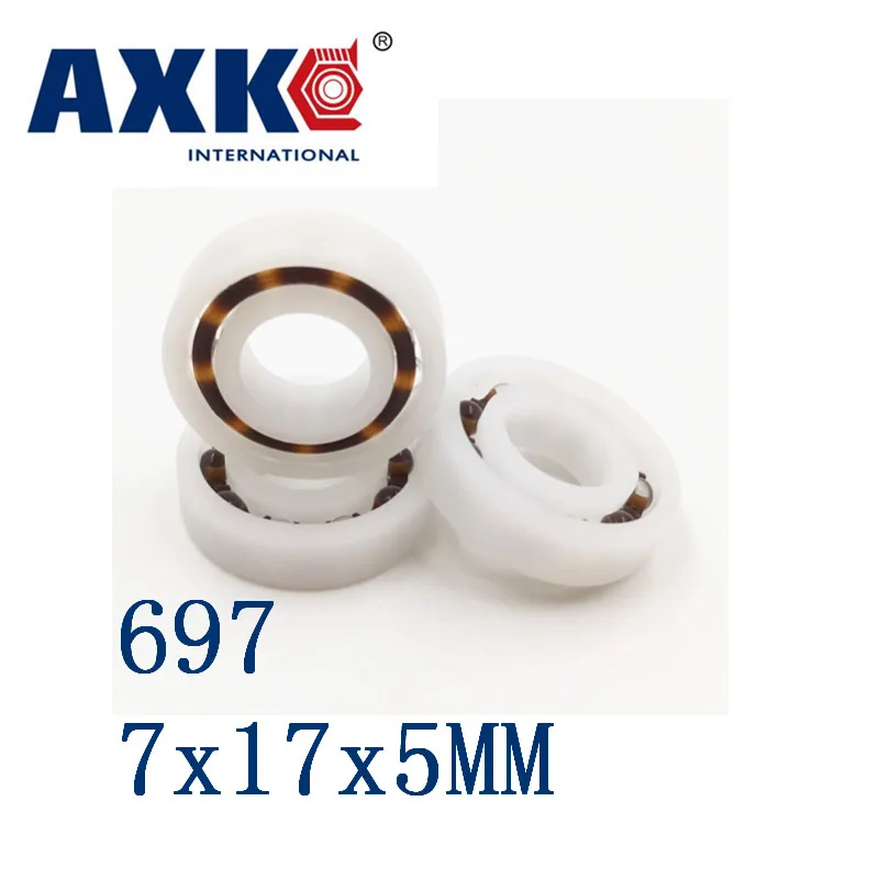Axk 697 Pom (10 шт.) пластиковые шариковые Подшипники 7x17x5 мм стеклянные шарики 7*17*5 |