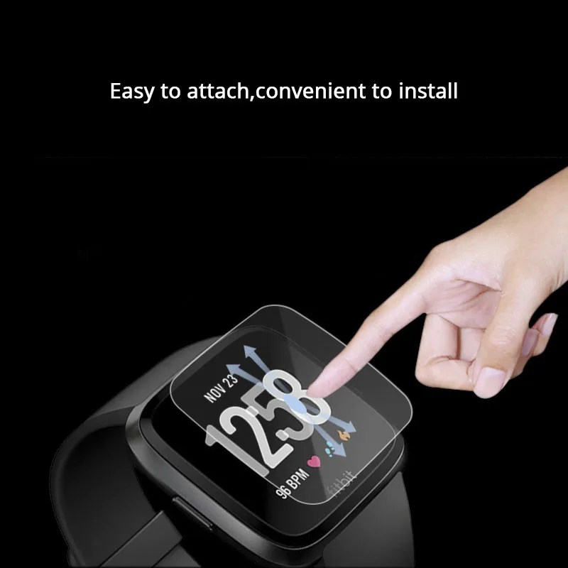 2 шт./1 шт./партия HD закаленное стекло Защита экрана для Fitbit Versa взрывозащищенное