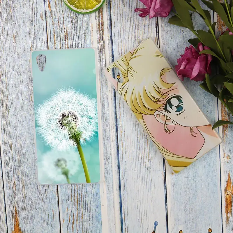 Прозрачный чехол Dandelion для Sony Xperia Z3 Z5 Premium M4 Aqua M5 X XA XA1 C4 C5 E4 E5 XZ XZ2 Compact Plus|Бамперы| |