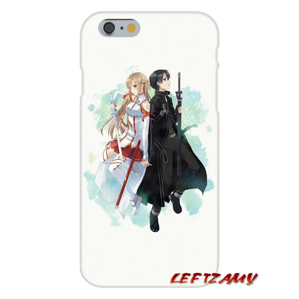Мягкий чехол TPU аниме Sword Art Online игры Девушка Асуна Krito для samsung Galaxy S3 S4 S5 мини S6 S7
