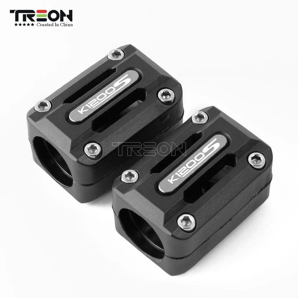 1 Pair For BMW K1200S All Years Motorcycle Engine Crash Bar Protection Bumper Decorative Guard Block | Автомобили и мотоциклы