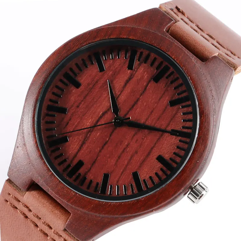 Часы наручные Nature Wood для мужчин и женщин креативные спортивные аналоговые