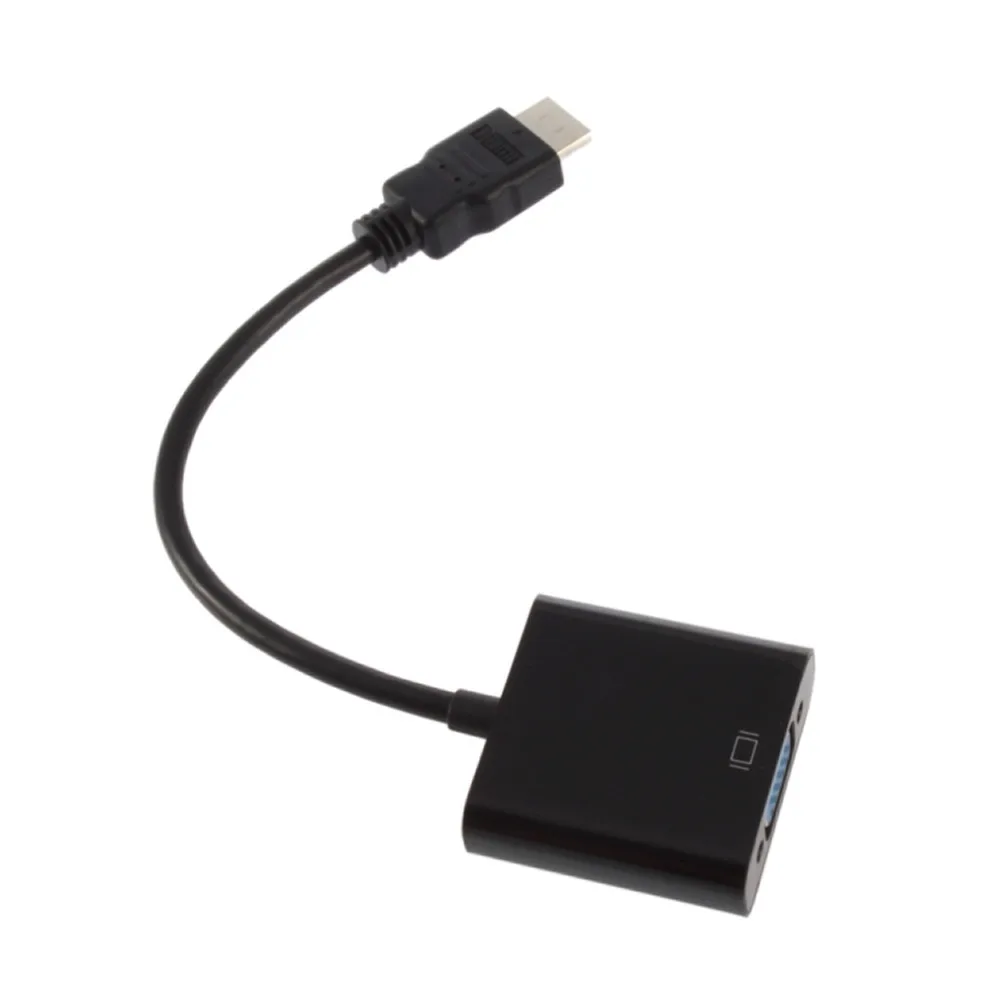 1pcs Video Converter Wholesale HDMI Male to VGA RGB Female Cable 1080P for PC Laptop | Компьютеры и офис