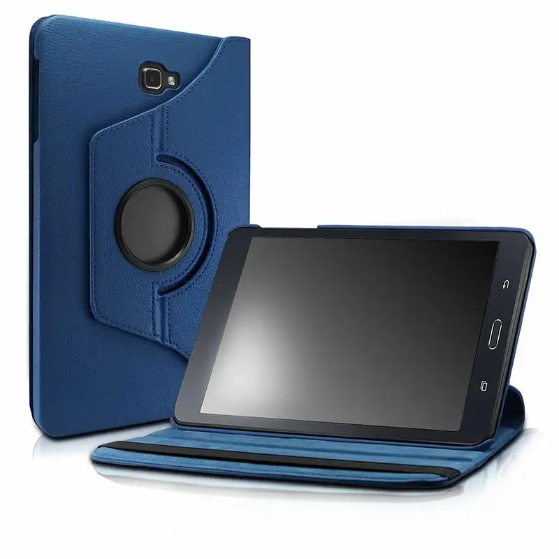 Вращающийся на 360 градусов чехол для samsung Galaxy Tab A A6, 10,1 дюймов, T580 T585 T580N, SM-T580, SM-T585, флип-чехол с подставкой, Капа