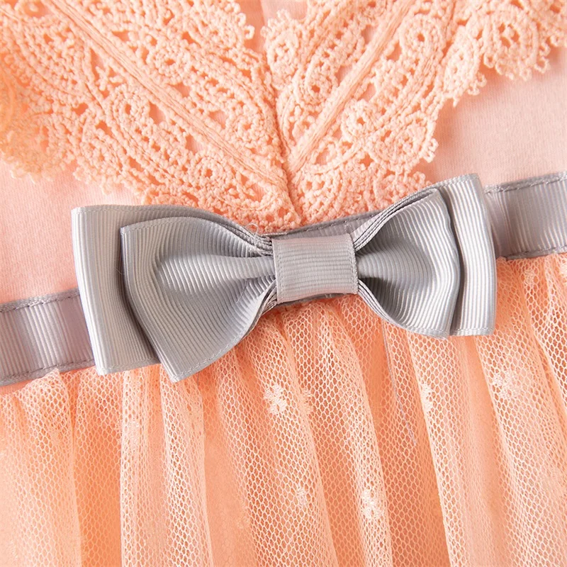 Лидер продаж кружевное свадебное платье с цветочным узором для девочек на