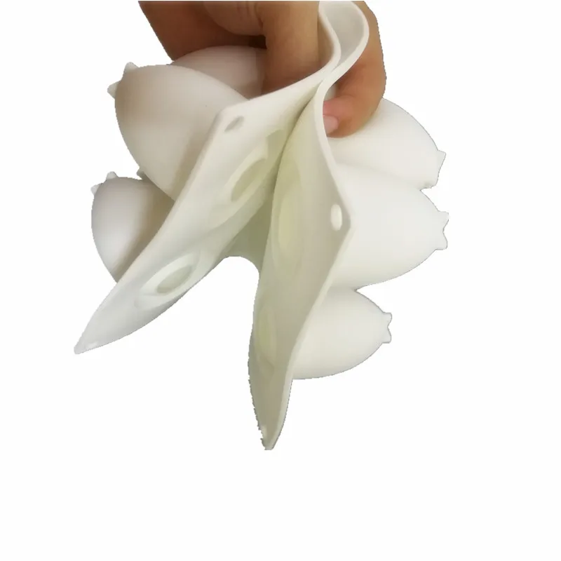 SHENHONG 8 отверстий в форме яйца силиконовая форма для торта DIY 3D овальная форма для кекса, печенья, маффинов, мыла, инструменты для выпечки