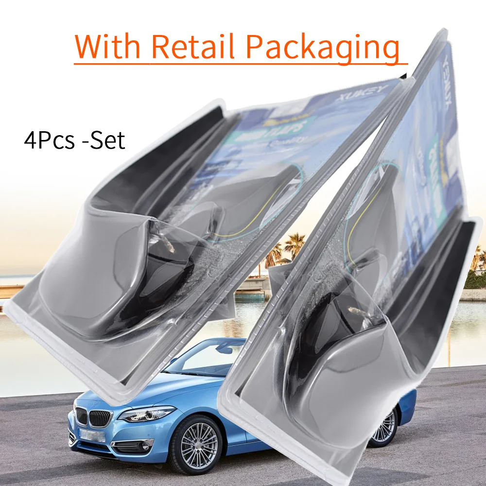 With Retail Package Набор универсальных брызговиков Брызговики для Honda Brio City Fit Jazz Freed Beat Accord BR-V HR-V N-One Beat - Цвет: With Retail Package